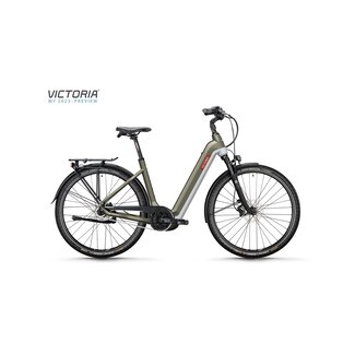 Victoria  MANOC 7 damesfiets cedar mat grijs 1V