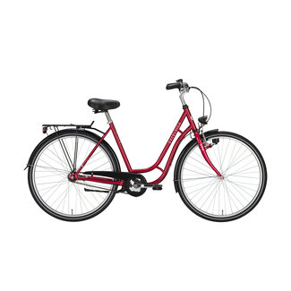 Excelsior Touring damesfiets 26 inch rood metallic 1V
