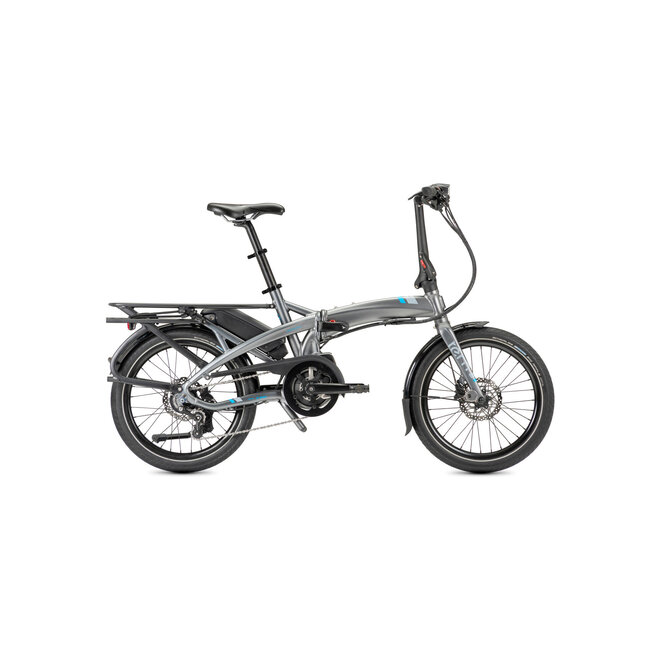 Tern Fietsen Vektron P7i 20" Bosch Elektrische Vouwfiets 7Versnellingen Gunmetal Grijs