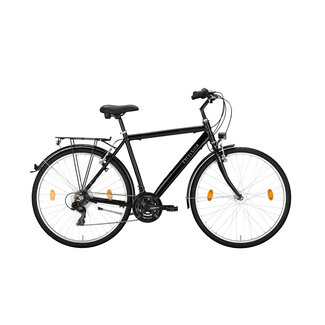 Excelsior Road Cruiser Alu herenfiets zwart 21V