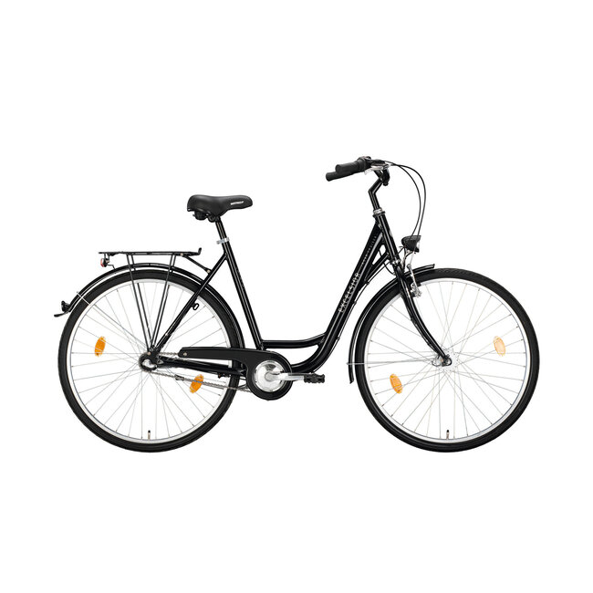 Excelsior Road Cruiser Alu damesfiets zwart 3V