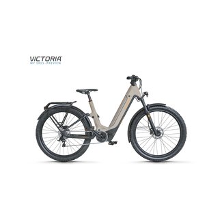 Victoria  PARCOURS 4 damesfiets good grijs mat metallic 10V