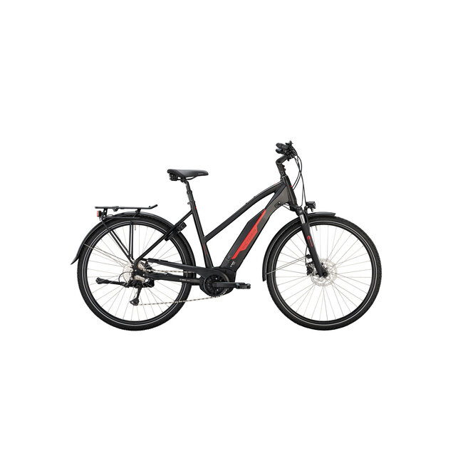 Victoria  eTrekking 6.5 damesfiets deep mat zwart 9V