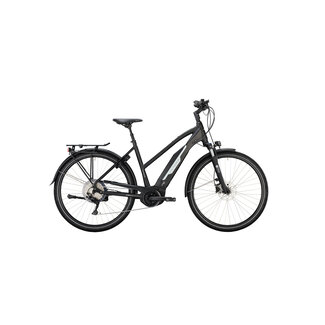 Victoria  eTrekking 8.8 damesfiets deep mat zwart 10V