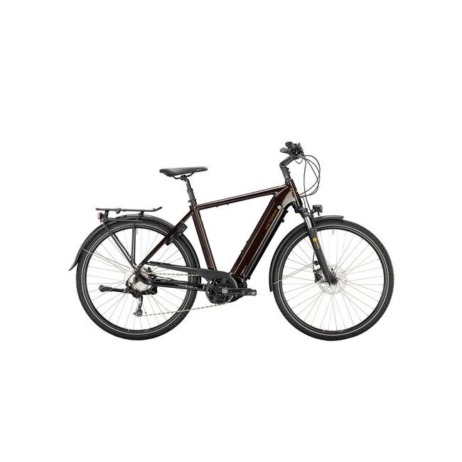 Victoria  eTrekking 12.8 Crispy Bruin 9V Elektrische Herenfiets 625Wh