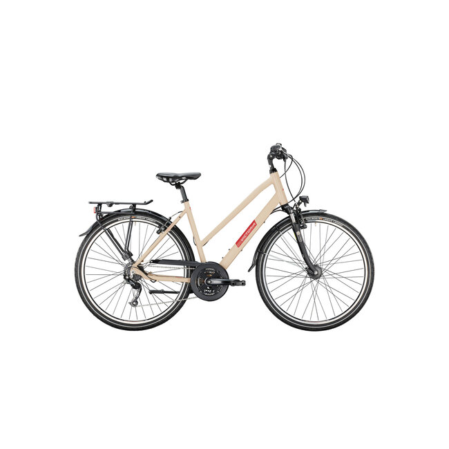 Victoria  Trekking 2.7 damesfiets grijs mat beige 24V