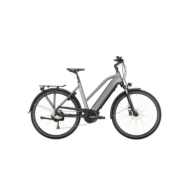 Victoria  eTrekking 12.6 Carbonite Mat Grijs 9V Elektrische Damesfiets 500Wh