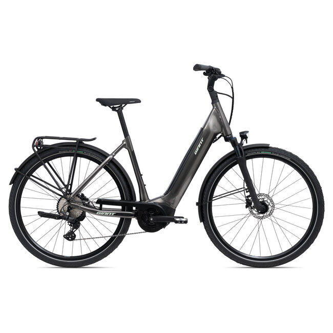 Giant DailyTour E+ 2 D Elektrische Damesfiets 625Wh Space Grijs