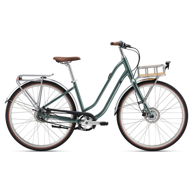 Liv Flourish Disc 0 Stadsfiets Damesfiets Zilver Pine