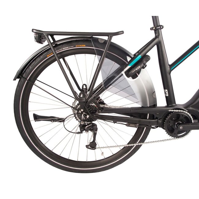Vogue  SLX Elektrische Fiets 9V 522 Wh  Zwart Blauw Mat