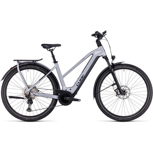 Cube  Kathmandu Hybrid SLX elektrische fiets dames zwart/polarzilver 750 Wh