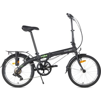 Dahon vouwfietsen Vouwfiets Vybe D7 Shadow Zwart 20 inch Uni 7V