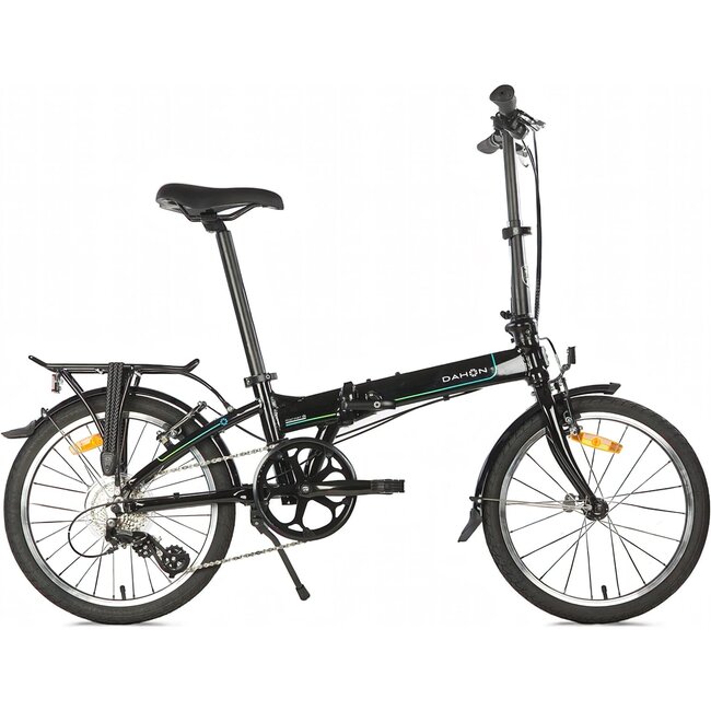 Dahon vouwfietsen Vouwfiets Mariner D8 Uni  Obsidian Zwart 20 inch 8Versnellingen