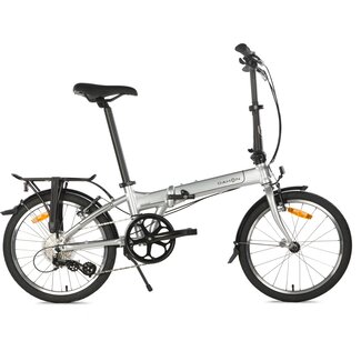 Dahon vouwfietsen Vouwfiets  Mariner D8 Quick Silver Grijs 20 inch Uni 8V