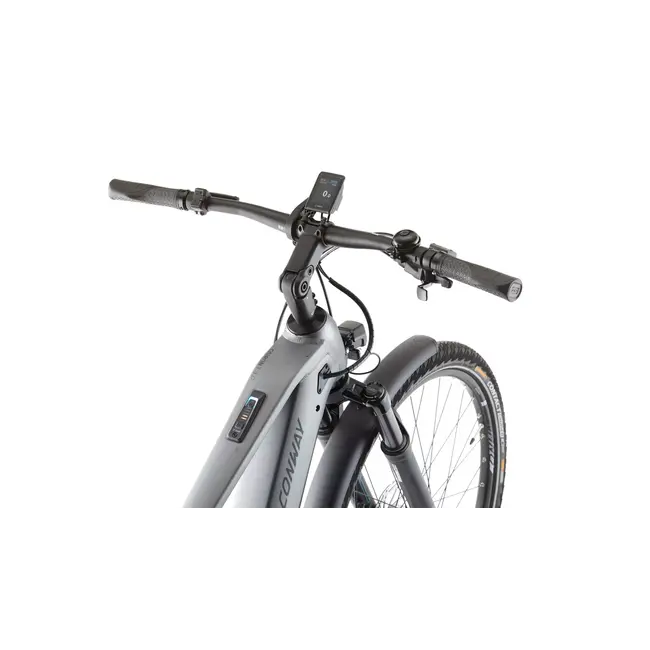 Conway Cairon T 3,0  Bosch Smart Elektrische Fiets 9Versnellingen Grijs
