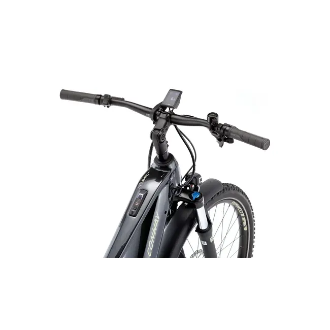 Conway Cairon C 3.0  Bosch Elektrische Damesfiets 12Versnelling Zwart Metallic