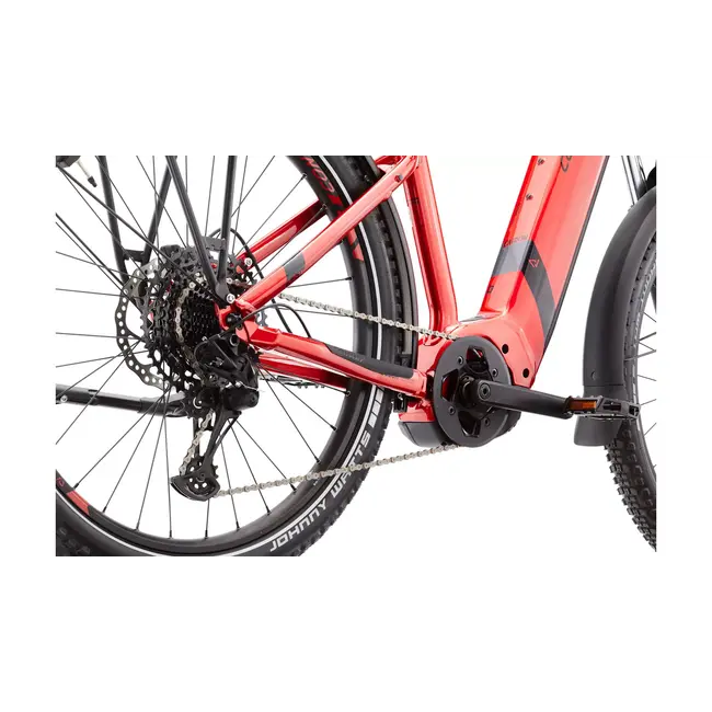 Conway Cairon C 3.0  Bosch Elektrische Damesfiets 12Versnelling Rood Metallic