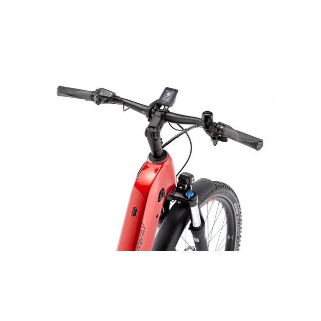 Conway Cairon C 3.0  Bosch Elektrische Damesfiets 12Versnelling Rood Metallic