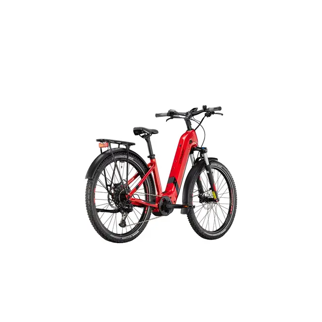 Conway Cairon C 3.0  Bosch Elektrische Damesfiets 12Versnelling Rood Metallic