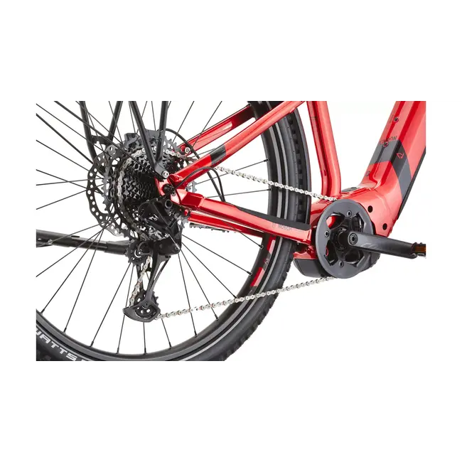 Conway Cairon C 3.0  Bosch Elektrische Herenfiets 12Versnelling Rood Metallic