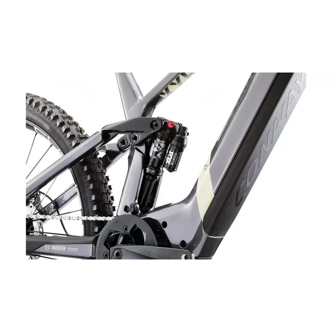 Conway Xyron S 8.9 MX Bosch Smart Elektrische MTB 12V Grijs Metallic
