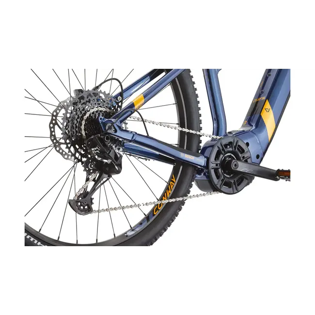 Conway Cairon S 4.0 Bosch Smart Elektrische MTB 12V Blauw Metallic