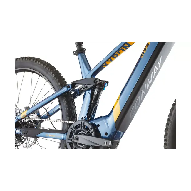 Conway Xyron S 3.9 Bosch Smart Elektrische MTB 12V Blauw Metallic