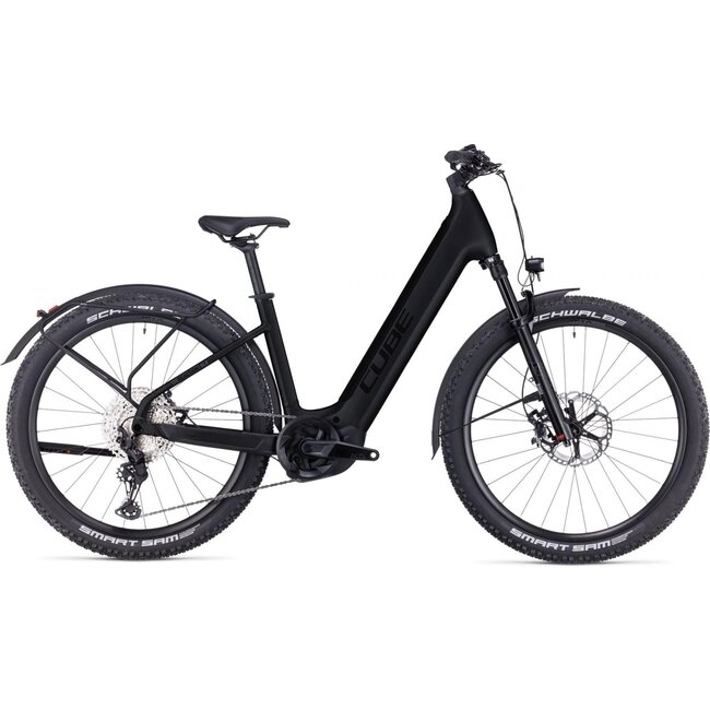 Cube  Reaction Hybrid SLX Allroad Elektrische MTB 27.5 inch 12V Zwart