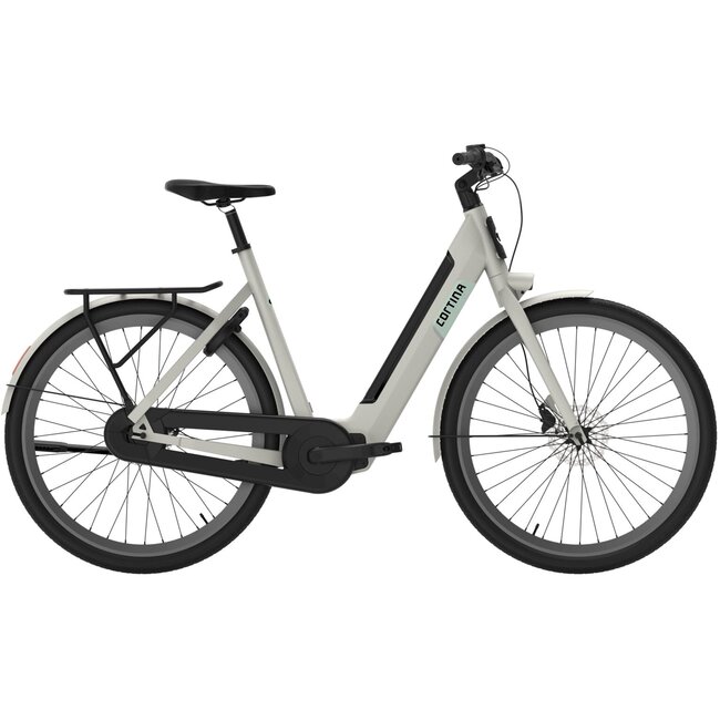 Cortina  E-Nite Elektrische Damesfiets 7V Matt Metallic Silver DB7