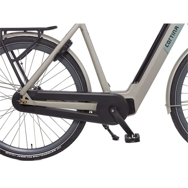 Cortina  E-Nite Elektrische Damesfiets 7V Matt Metallic Silver DB7