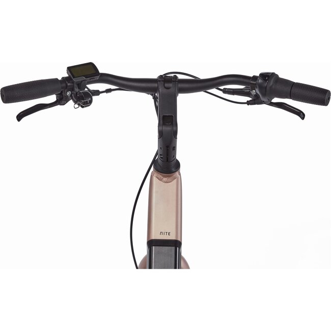 Cortina  E-Nite Elektrische Damesfiets DB7 Pink Champagne Matt 7V