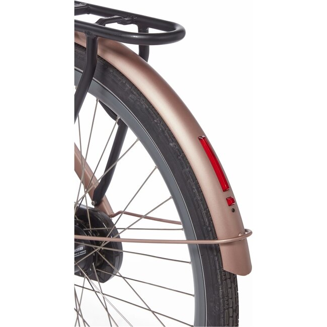 Cortina  E-Nite Elektrische Damesfiets DB7 Pink Champagne Matt 7V