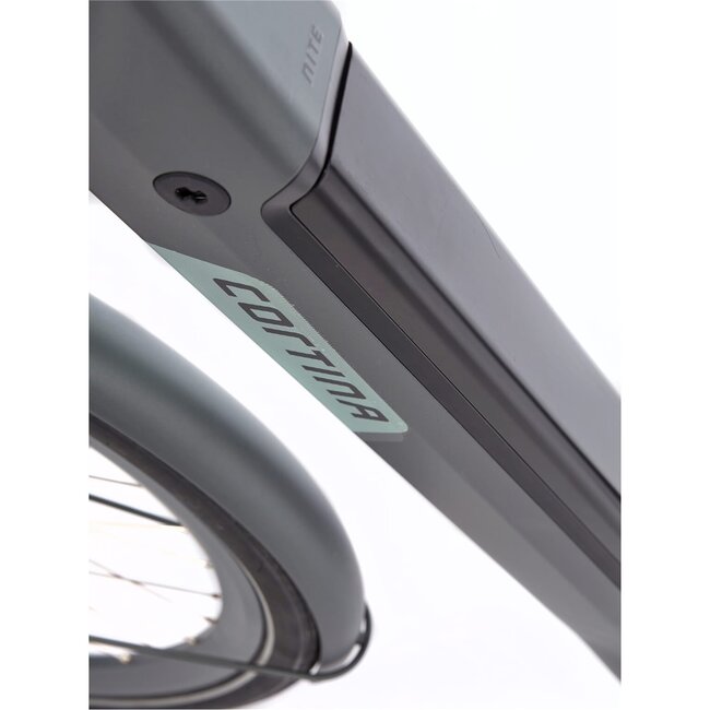 Cortina  E-Nite Elektrische Damesfiets 7Versnellingen Titanic Green Matt DB7