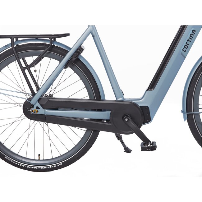 Cortina  E-Nite Elektrische Damesfiets 7Versnellingen Metal Blue