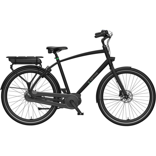 Cortina  E-Tide MM Bosch Elektrische Herenfiets 7Versnellingen Jet Black  Matt