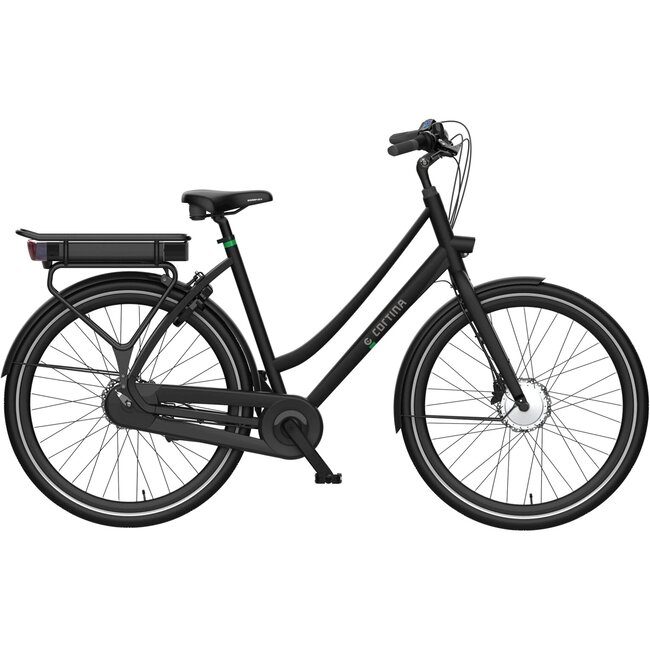 Cortina  E-Tide Elektrische Damesfiets SD FM 7Versnellingen Jet Black