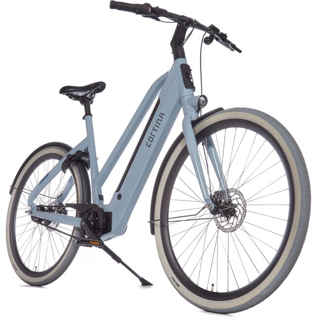 Cortina  E-Blau Elektrische Damesfiets 7Versnellingen Avond Grijs 36v SD MM