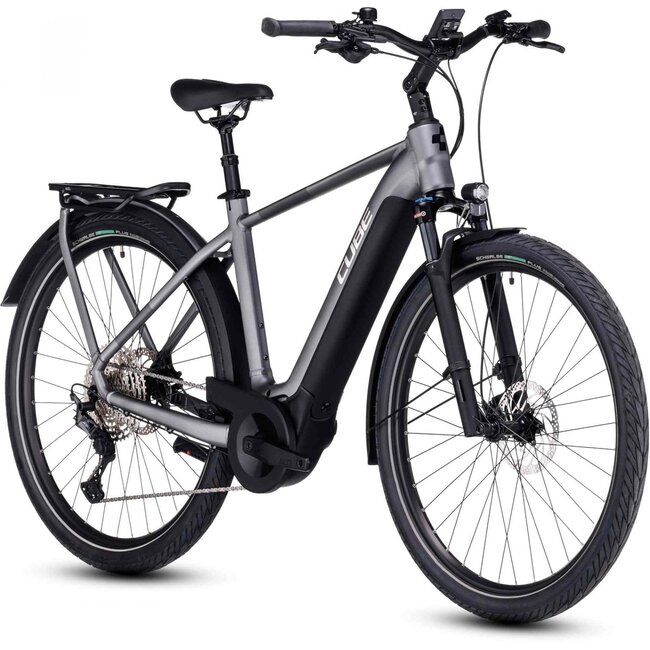 Cube  Touring Hybrid Exc Elektrische Trekking Fiets 12V Metalgrey