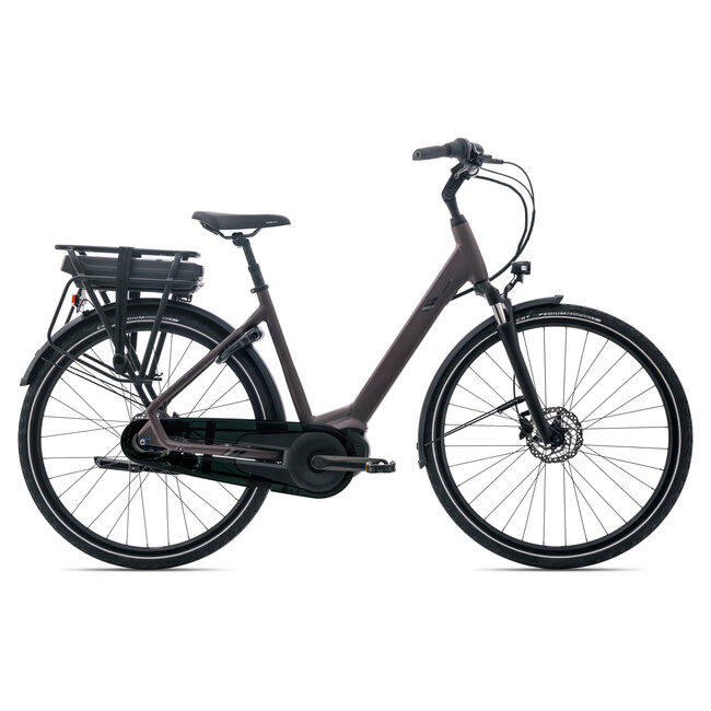 Giant Entour E+ 0 Elektrische Stadsfiets Dames 8Versnellingen Charcoal Plum