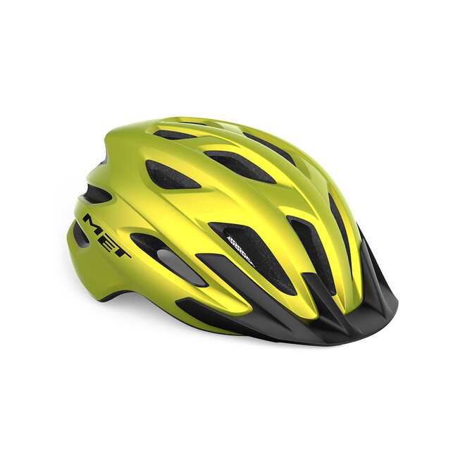 MET Fietshelm Crossover MIPS Lime Yellow allic XL