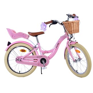 Volare Blossom meisjesfiets 18 inch roze Twee handremmen