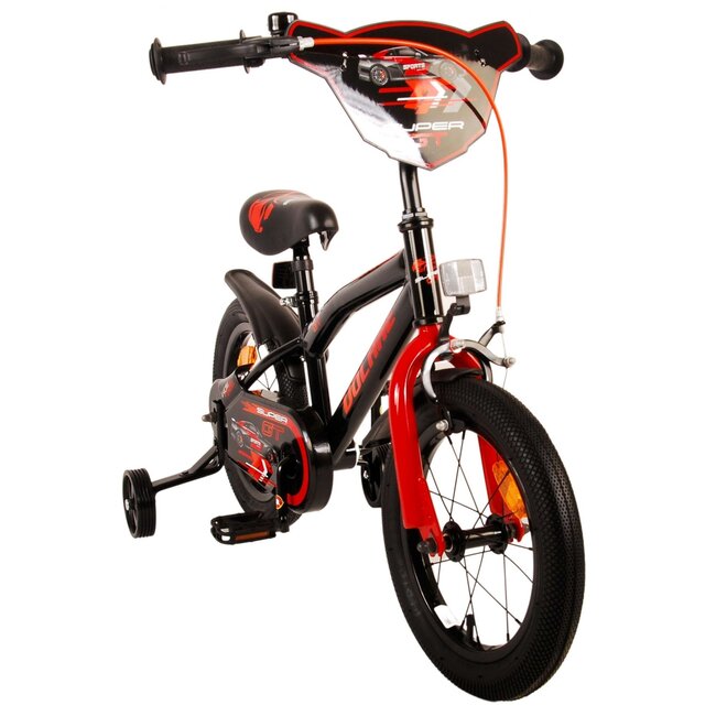 Volare fietsen Super GT jongensfiets 14 inch rood