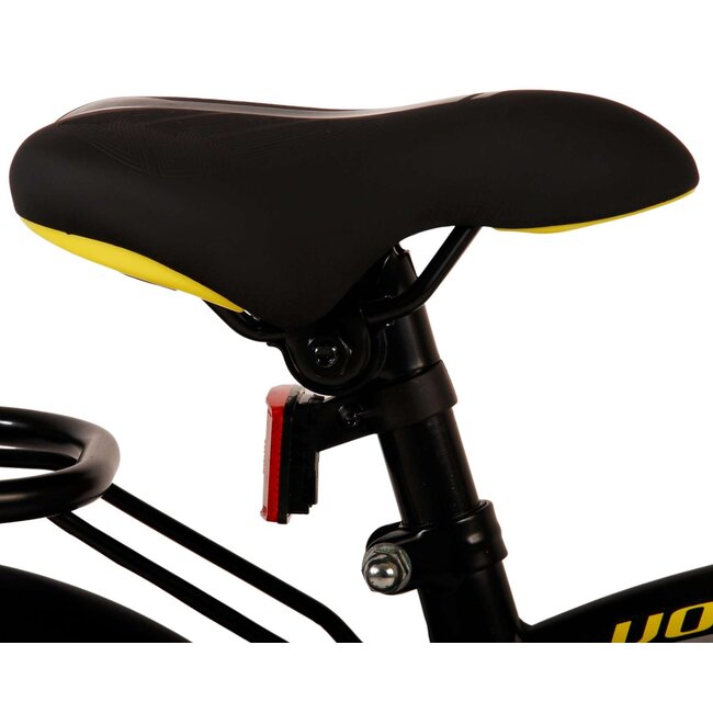 Volare fietsen Thombike jongensfiets 14 inch zwart geel