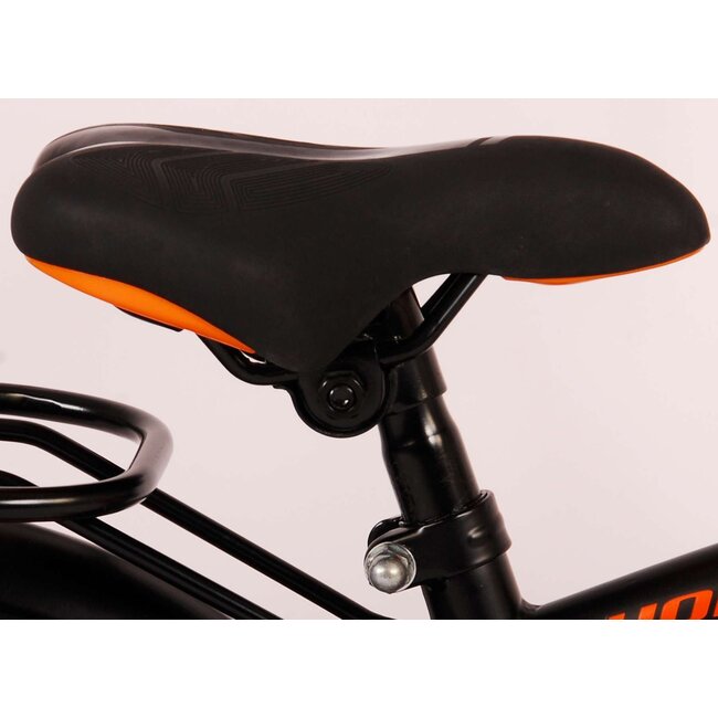 Volare fietsen Thombike jongensfiets 14 inch zwart oranje
