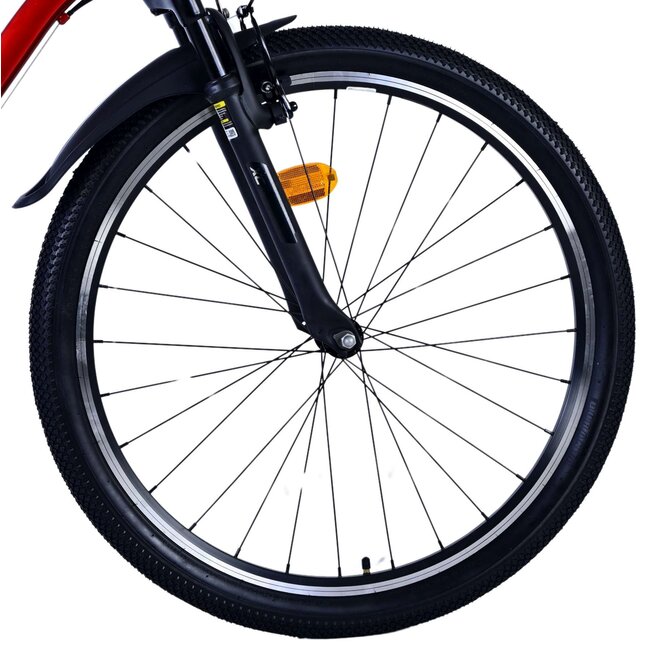 Volare fietsen XC Race 26 inch 21 speed rood/grijs