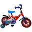 Volare jongensfiets 10 inch rood/blauw Doortrapper