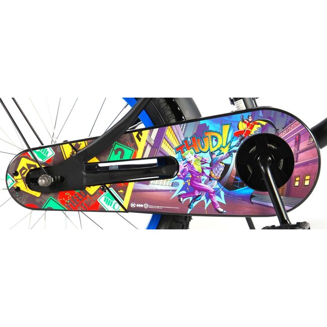 Volare fietsen jongensfiets 18 inch zwart