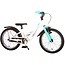 Volare Glamour meisjesfiets 16 inch wit/mint groen