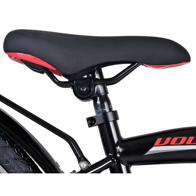 Volare fietsen Thombike jongensfiets 26 inch zwart rood