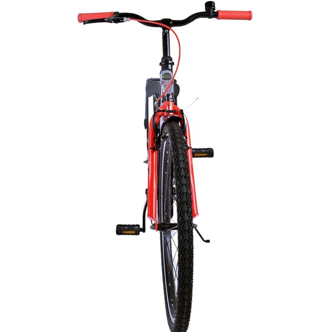 Volare fietsen Thombike jongensfiets 26 inch zwart rood